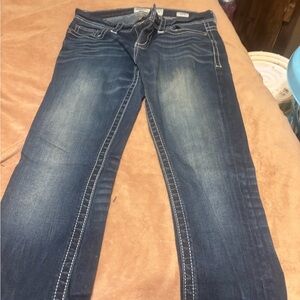 BKE Women's Dark Blue payton Jeans